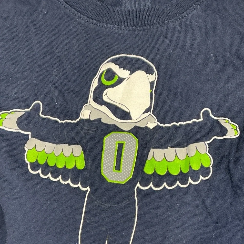 Seattle Seahawks Kids Navy Blue Graphic T-Shirt 18m